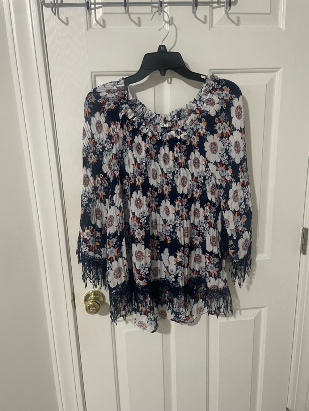 Spence fringy top large